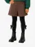 Mayoral Meisjes Short Suede Chestnut