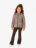 Mayoral Meisjes Winterjas Reversible Panter Chestnut