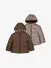 Mayoral Meisjes Winterjas Reversible Panter Chestnut