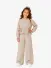 Mayoral Meisjes Joggingpak Lurex Beige Vigo