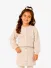 Mayoral Meisjes Set Rok Fluffy Beige