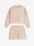 Mayoral Meisjes Set Rok Fluffy Beige