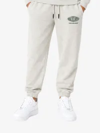 Malelions Junior Lifestyle Sweatpants Grey Melange
