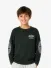Malelions Junior Jongens Longsleeve Relaxed Lifestyle Racing Groen