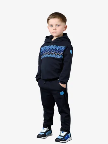 Jongens Joggingpak Hoodie Watson Zwart