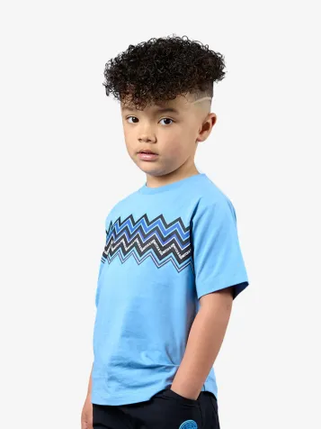 Jongens T-shirt Wallace Cornflower Blauw