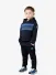 Mitch & Son Jongens Joggingpak Hoodie Watson Zwart