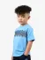 Mitch & Son Jongens T-shirt Wallace Cornflower Blauw