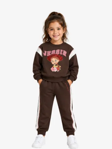 Meisjes Joggingpak Jessie Marronescuro Bruin