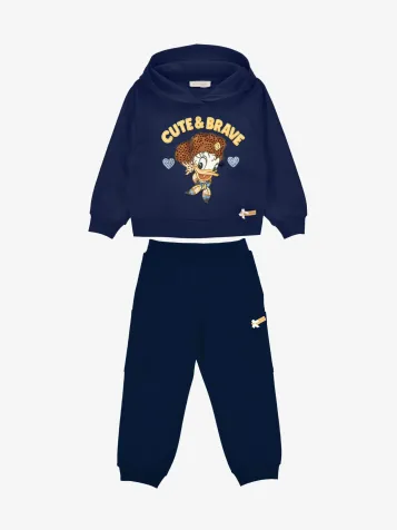 Meisjes Joggingpak Daisy Duck Navy