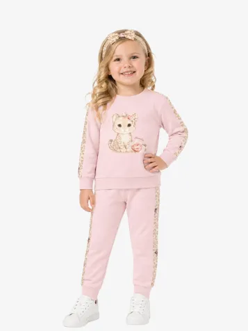 Meisjes Baby Joggingpak Lotus