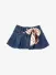 Monnalisa Meisjes Spijkerrok Blauw Stone Denim