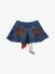 Monnalisa Meisjes Spijkerrok Blauw Stone Denim