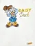 Monnalisa Meisjes Longsleeve Daisy Duck Wit