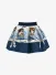 Monnalisa Meisjes Ballonrok Neoprene Daisy Duck Navy 