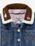 Monnalisa Meisjes Spijkerjas Blauw Stone Denim