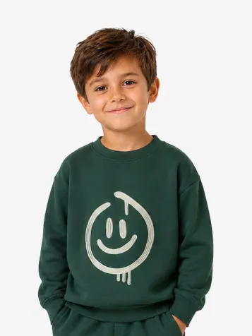 Jongens Sweater Mar Taxus Groen