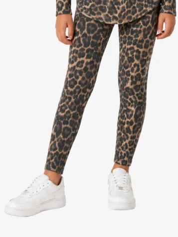 Meisjes Legging Nadine Wol Leo