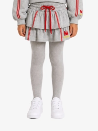Msgm Junior Meisjes Rok Grijs Melange