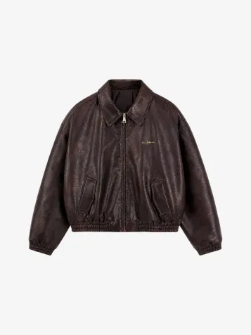 Dames Vest Anisa Bomber Chocolate Torte