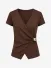 Nikkie By Nikkie Plessen Dames Top Rimini Cacao