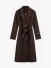 Nikkie By Nikkie Plessen Dames Jas Mantel Arlena Chocolate Torte 