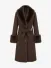 Nikkie By Nikkie Plessen Dames Jas Auria Coat Chocolate Martini