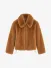 Nikkie By Nikkie Plessen Dames Jas Annoa Faux Fur Indian Tan