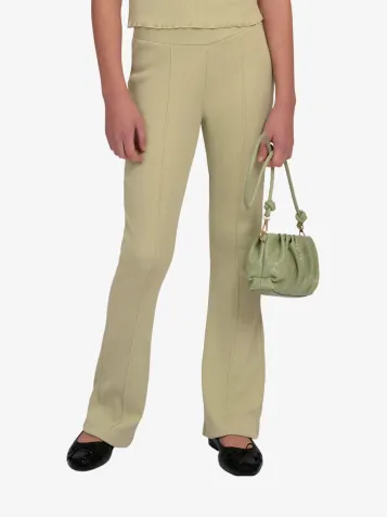 Meisjes Broek Sanna Rib Aloe Vera