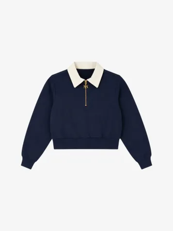 Meisjes Sweater Jane Mystic Blauw