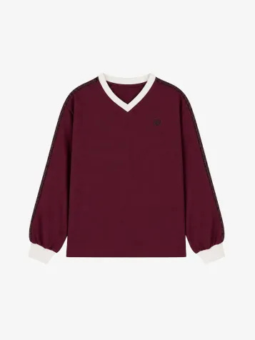 Meisjes Sweater Elody Deep Burgundy