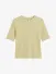 Nik & Nik Meisjes T-shirt Sanna Rib Aloe Vera