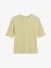 Nik & Nik Meisjes T-shirt Sanna Rib Aloe Vera