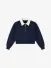 Nik & Nik Meisjes Sweater Jane Mystic Blauw