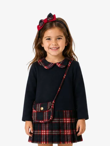 Meisjes Jurk Navy