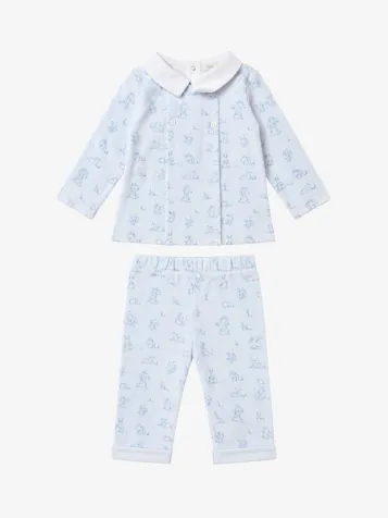 Jongens Baby Set Blauw Indigo