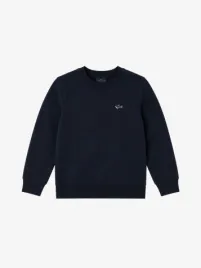 Paul & Shark Jongens Sweater Navy Blauw Shark
