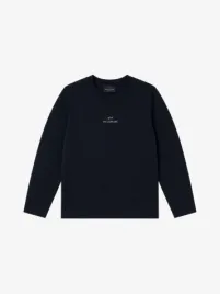 Paul & Shark Jongens Longsleeve Navy Blauw Shark