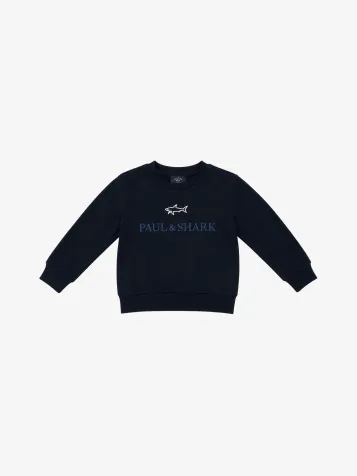 Jongens Sweater Navy Blauw Shark