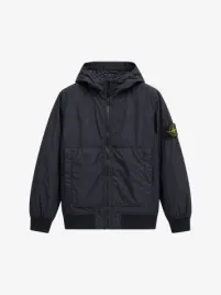 Stone Island Junior Jongens Winterjas Navy
