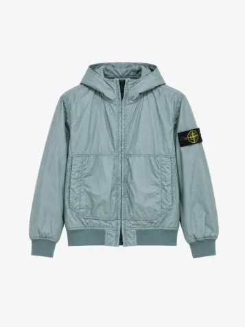 Jongens Winterjas Ash Blauw