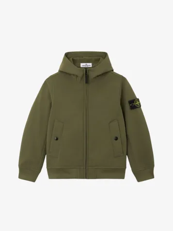 Jongens Soft Shell Army Groen