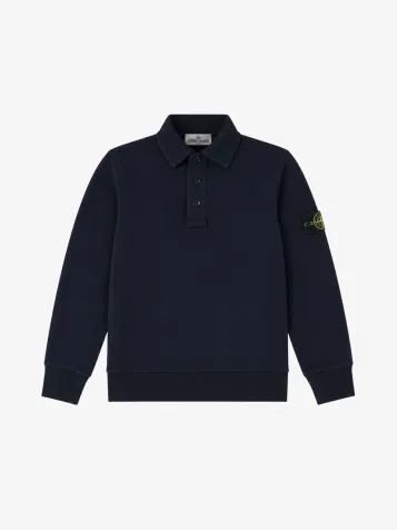 Jongens Sweater Polo Navy