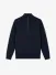 Stone Island Junior Jongens Sweater Rits Navy