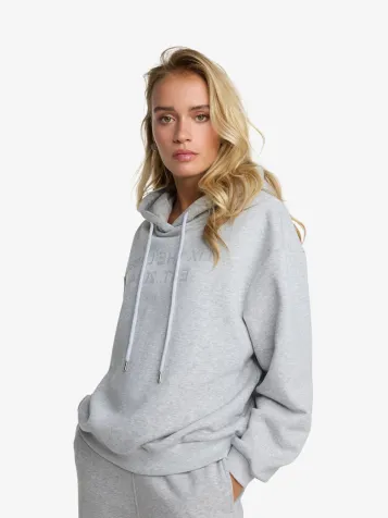Dames Hoodie ALIX Light Grey Melange
