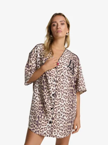 Dames Shirt Baseball Animal