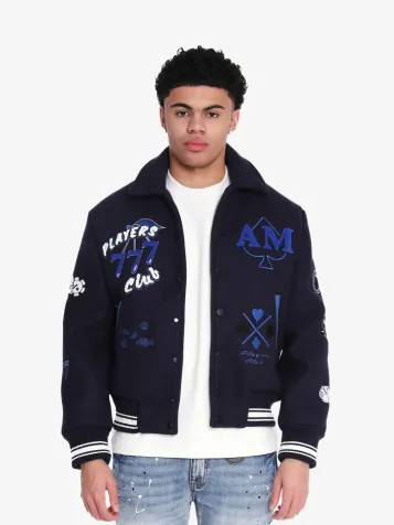 Heren Bomberjacket Pietro Navy