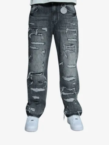 Heren Spijkerbroek Manuel Grey Washed