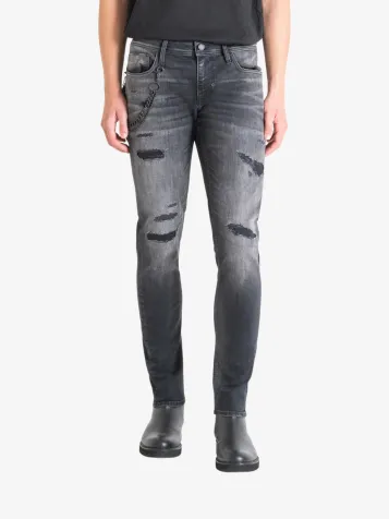 Heren Jeans Iggy Zwart
