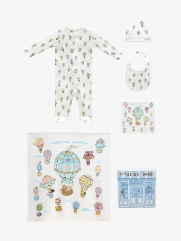 Unisex Baby Gift Set Luchtballon Cappadocia